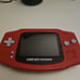 Gameboy Advance Red