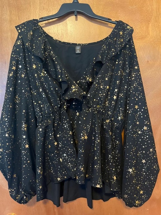 Stylish stargazing star blouse