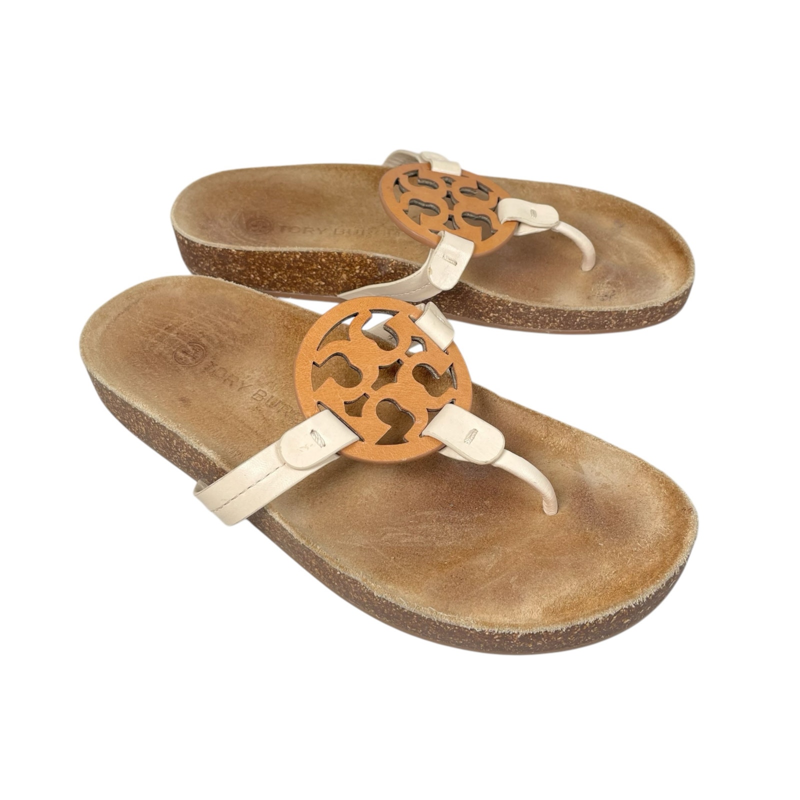 TORY BURCH Miller Cloud Womens size 7 Slip In Thong Sandal