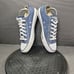 Womens Sz 10 Navy & White Converse Classic Low Top Sneakers