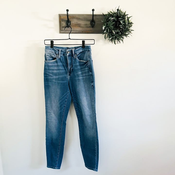 Good American Good Waist High Rise Skinny Jeans 4/27
