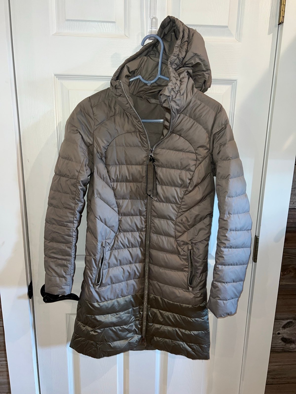 Lululemon 1x A Lady Puffer Long Jacket Size 4 Preowned
