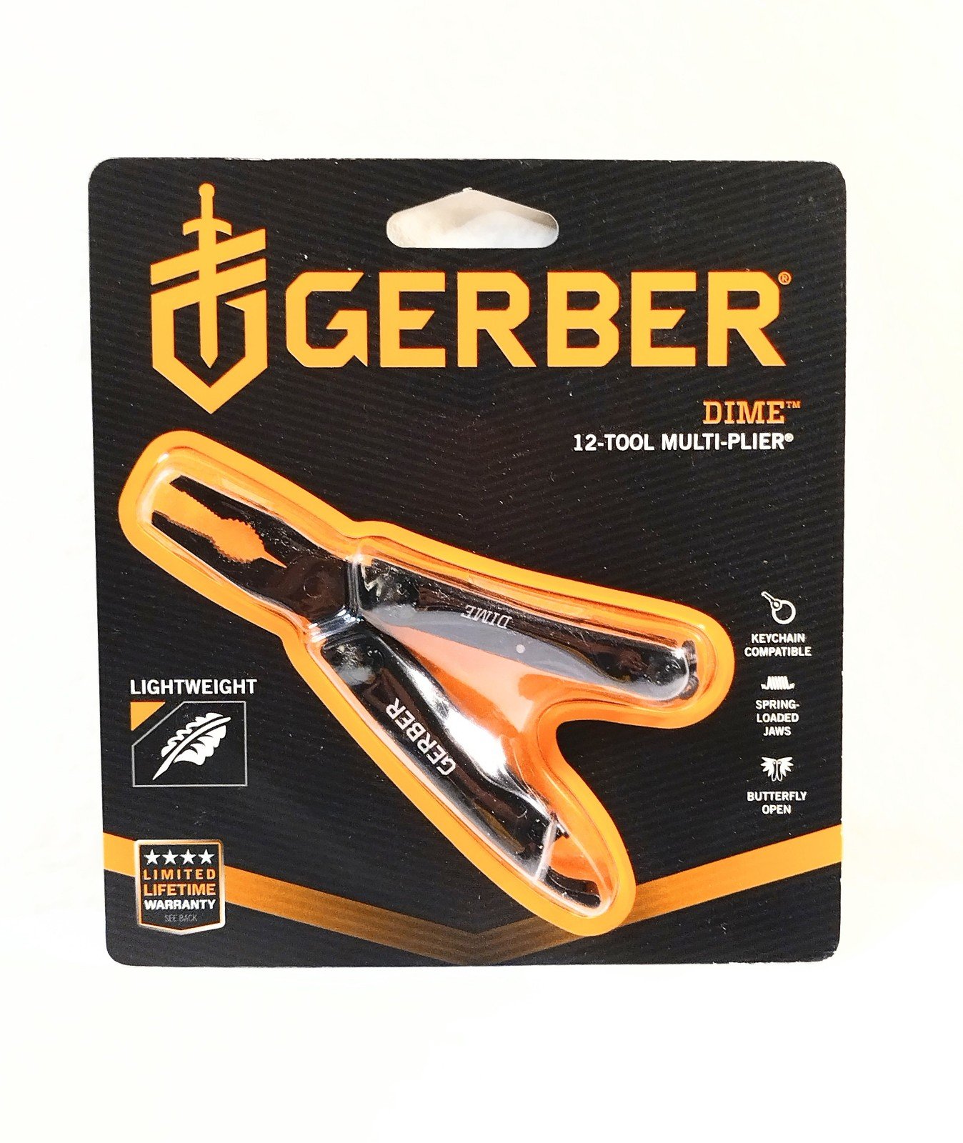 Gerber Dime Micro Multi-Tool 12-Tool Multi-Plier Color: Black