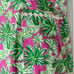 Vintage Lilly Pulitzer Daisy Floral Print Shift Dress Sz 8 White Tag Lace Pocket