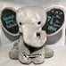 Personalized Elephant Keepsake