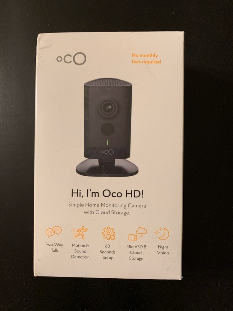 Oco HD Cloud Security Video Camera