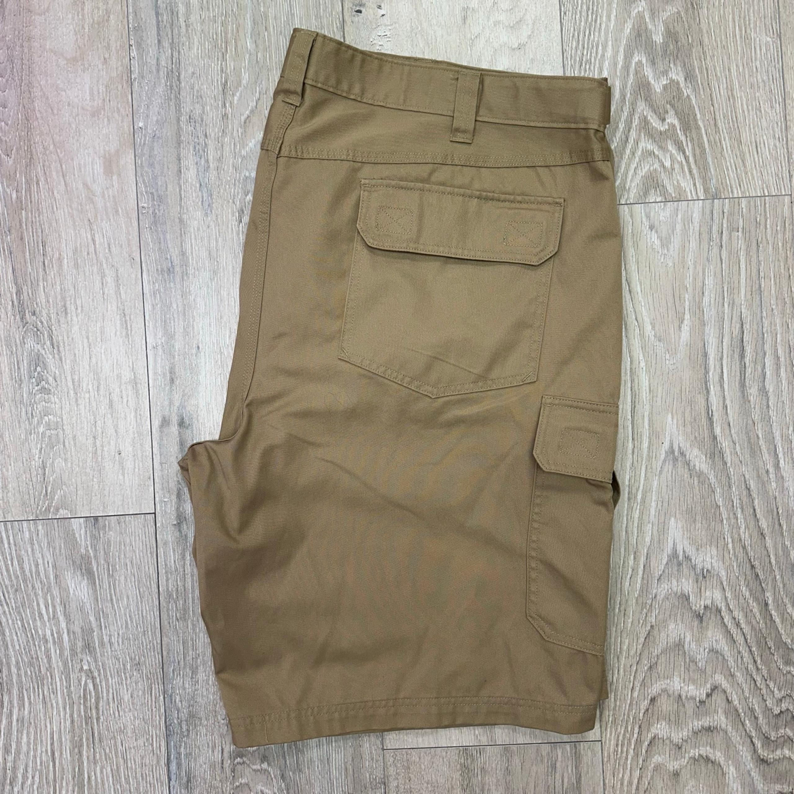 Lands End brown khaki cargo shorts 48