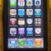 iPhone containing 332 rap music downloads.