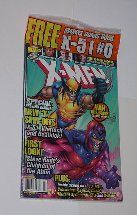 Wizard X-Men Special 1 Wolverine Magneto Cvr