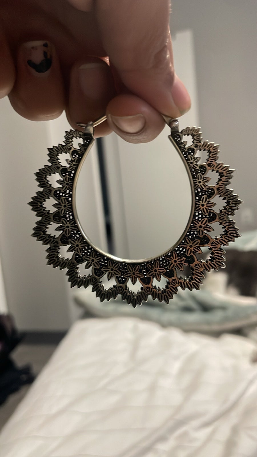 Brass ear weights