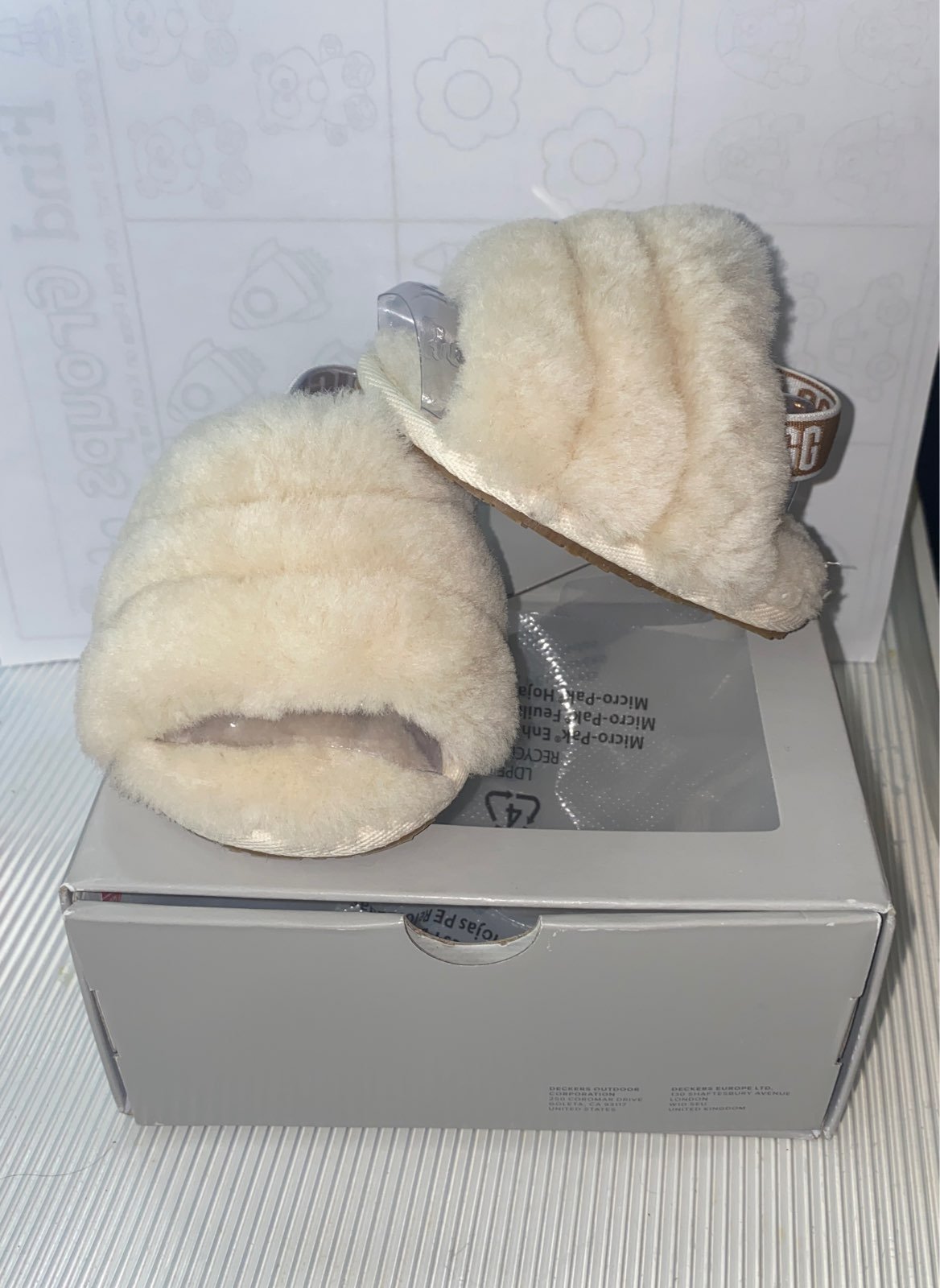 UGG baby sandals size 2