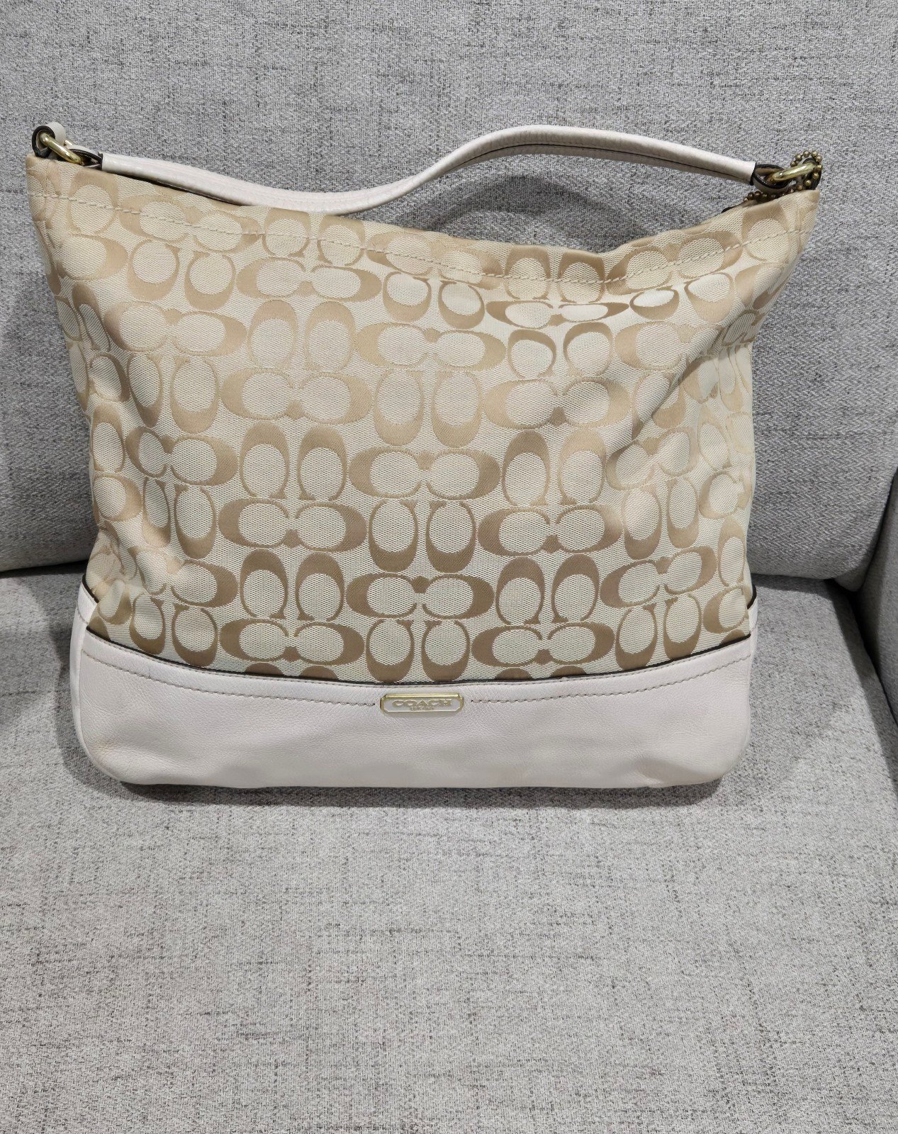 Coach Park Signature Hobo Shoulder Bag