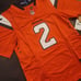 Patrick Surtain II Denver Broncos 2024 Orange Home Jersey #2 Size 3XL