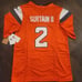 Patrick Surtain II Denver Broncos 2024 Orange Home Jersey #2 Size 3XL
