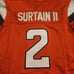 Patrick Surtain II Denver Broncos 2024 Orange Home Jersey #2 Size 3XL