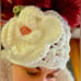 GORGEOUS HANDMADE CROCHETED MAGNOLIA EAR WARMER AND FINGERLESS GLOVES SET