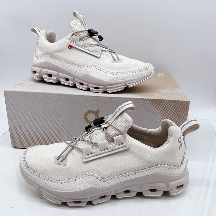 On Cloudaway Hiking Running Shoe Ivory/ Pearl Women US 9 *Limited Edition