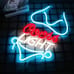 Coors Light Neon LED Sign - Dimmable, USB-Powered--NEW