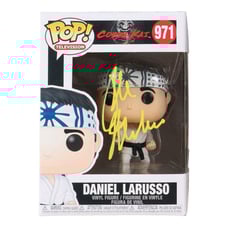 Ralph Macchio Signed Cobra Kai #971 Daniel LaRusso Funko Pop! Vinyl Figure (Be