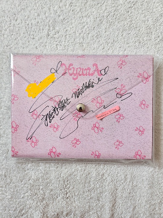 HyunA Nabillera Navillera Signed Promo Album Autographed + Message