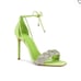 Schutz Alissa Heel in Lime Green
