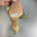Schutz Alissa Heel in Lime Green
