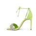 Schutz Alissa Heel in Lime Green