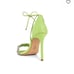 Schutz Alissa Heel in Lime Green