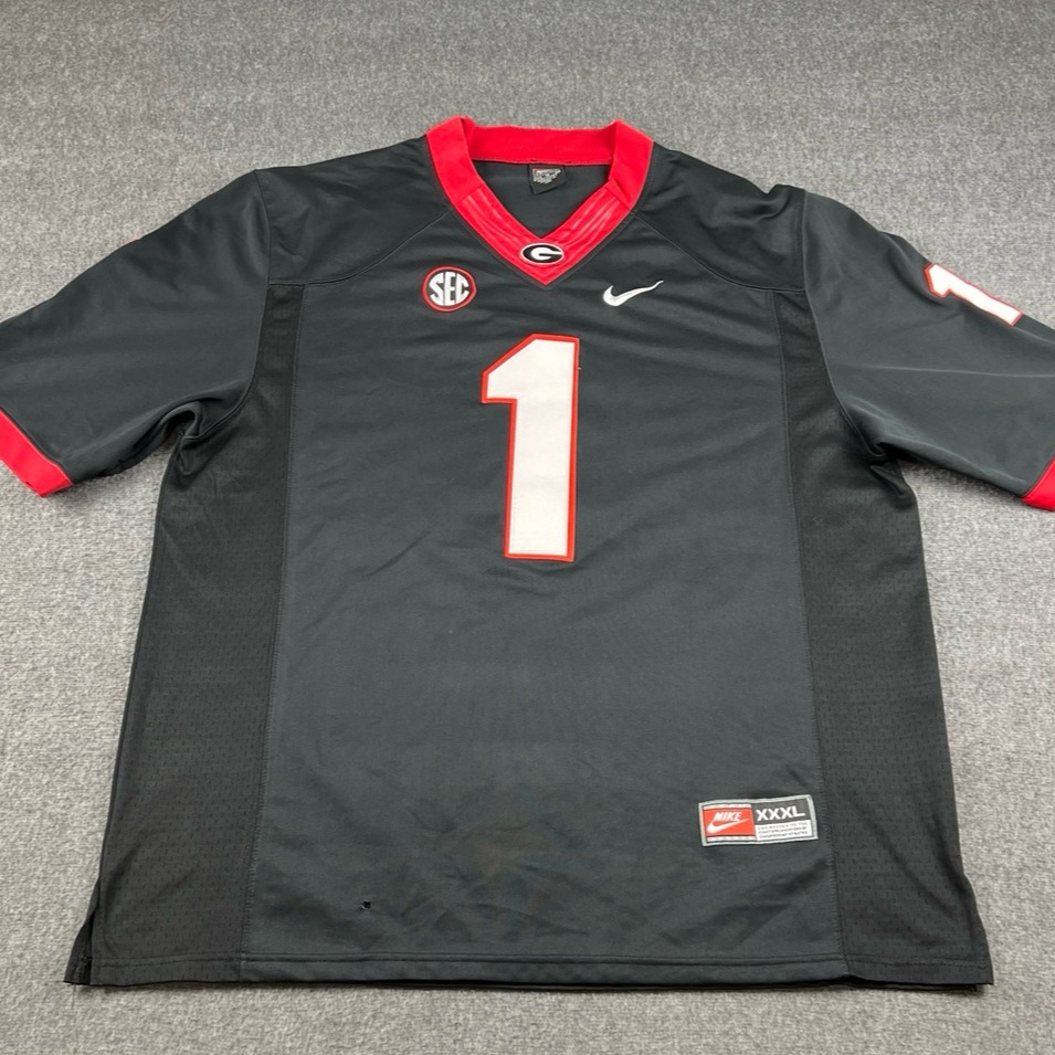 Nike Georgia Bulldogs Dri Fit #1 Pickens Jersey Mens Sz XXXL