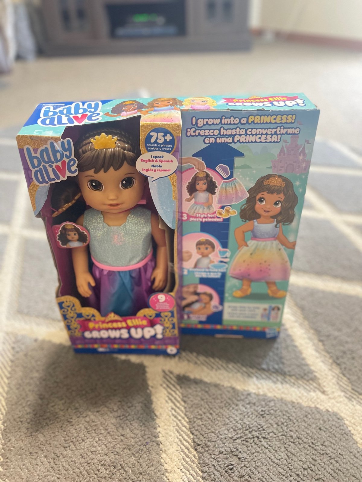 Baby alive princess Ellie grows up