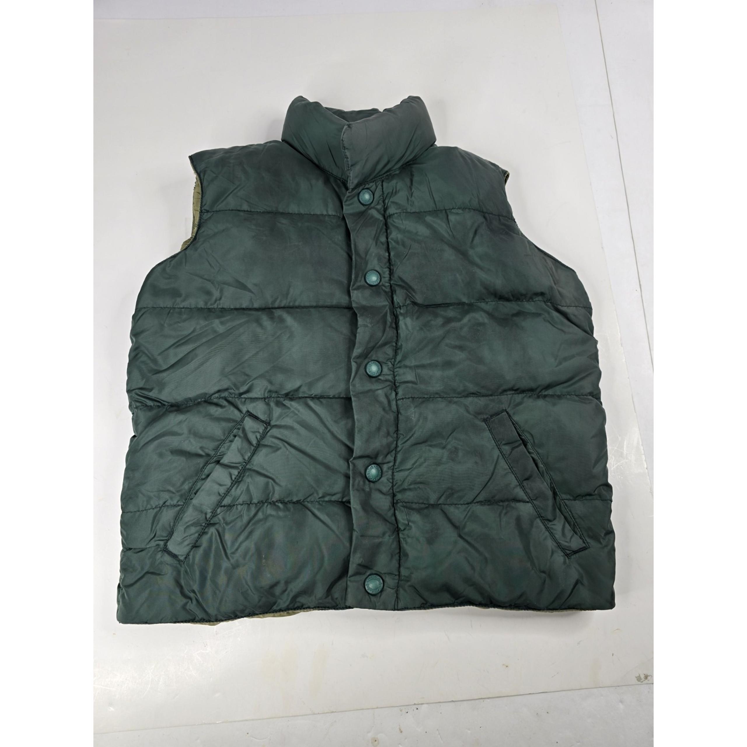 Cabela's Men Northern Goose Down Puffer Vest Green Size Small Reg Hunting Vest