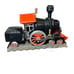 Collectible Cast Iron Metal Train Made By Miley's Inc.1981 Decanter Empty Rare