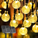 2 Pack Solar Lights Outdoor Waterproof, Total 72ft 120 LEDs