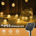 2 Pack Solar Lights Outdoor Waterproof, Total 72ft 120 LEDs
