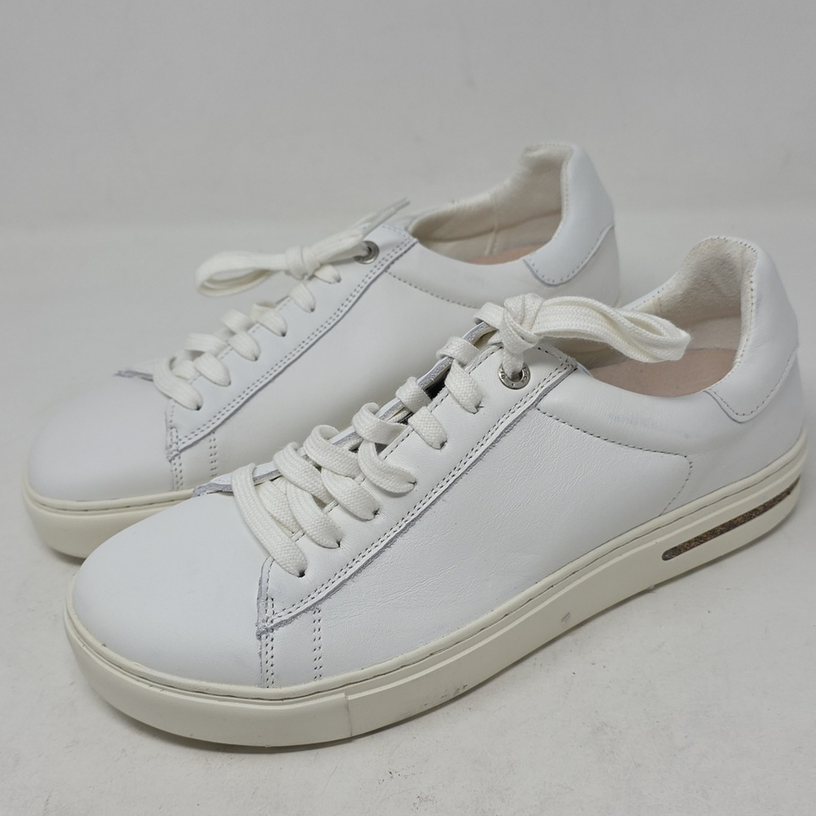 Birkenstock Bend Low Leather - White Sneakers Women's Size 39