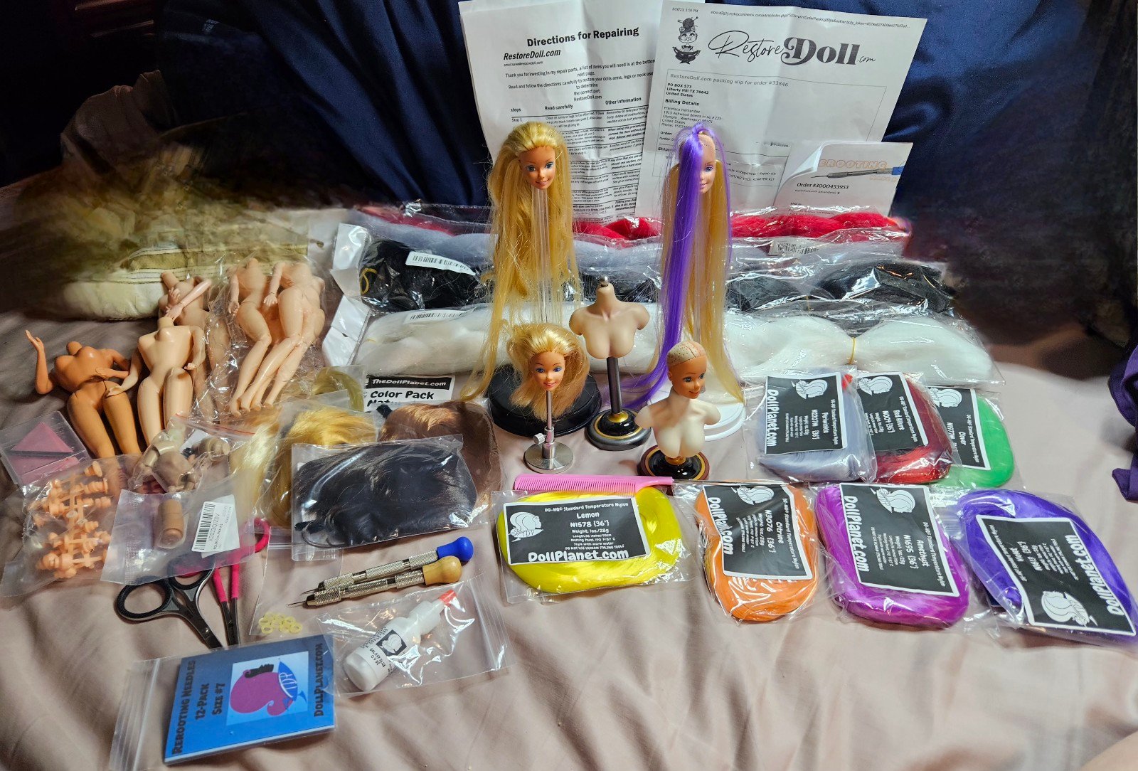Barbie Doll repair starter kit