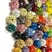 100 pcs 10mm Rhinestone CZ Pave Beads