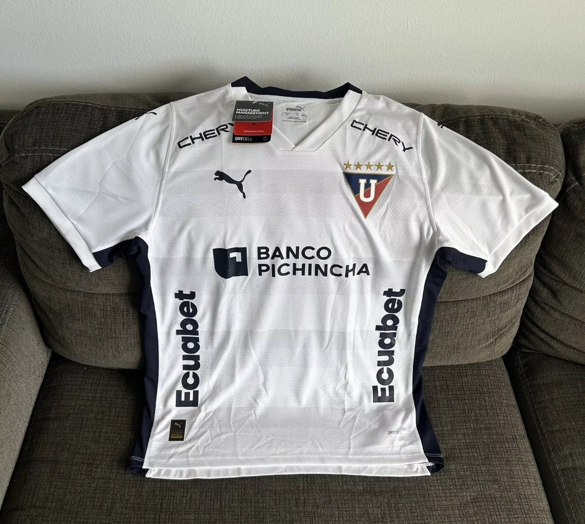 Puma Authentic Ecuador LDU Liga de Quito 2024 Soccer Jersey Men’s Sz: Medium