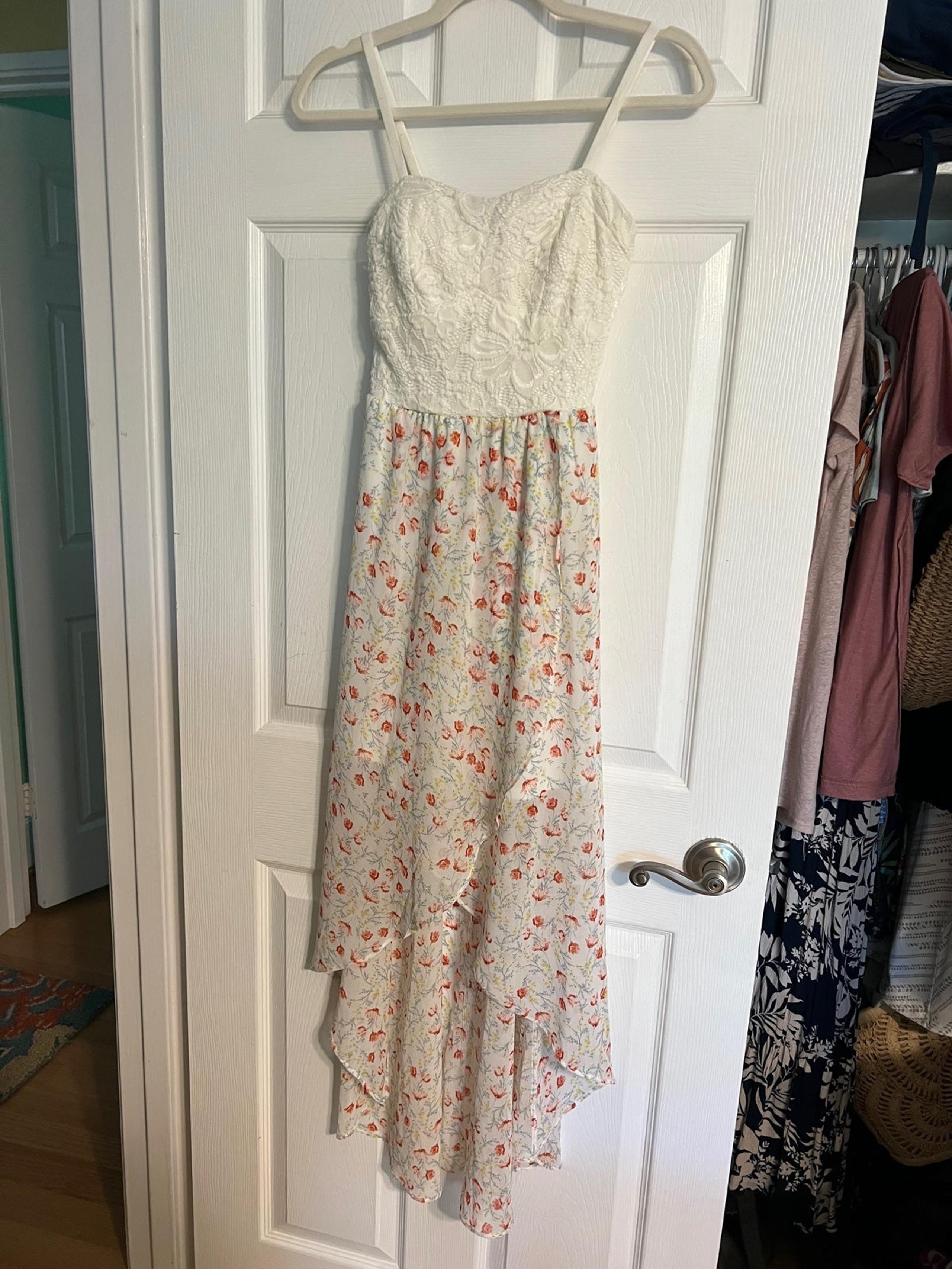 As U Wish hi low sleeveless dress