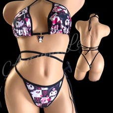Exotic Dancewear Kuromi print