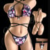 Exotic Dancewear Kuromi print