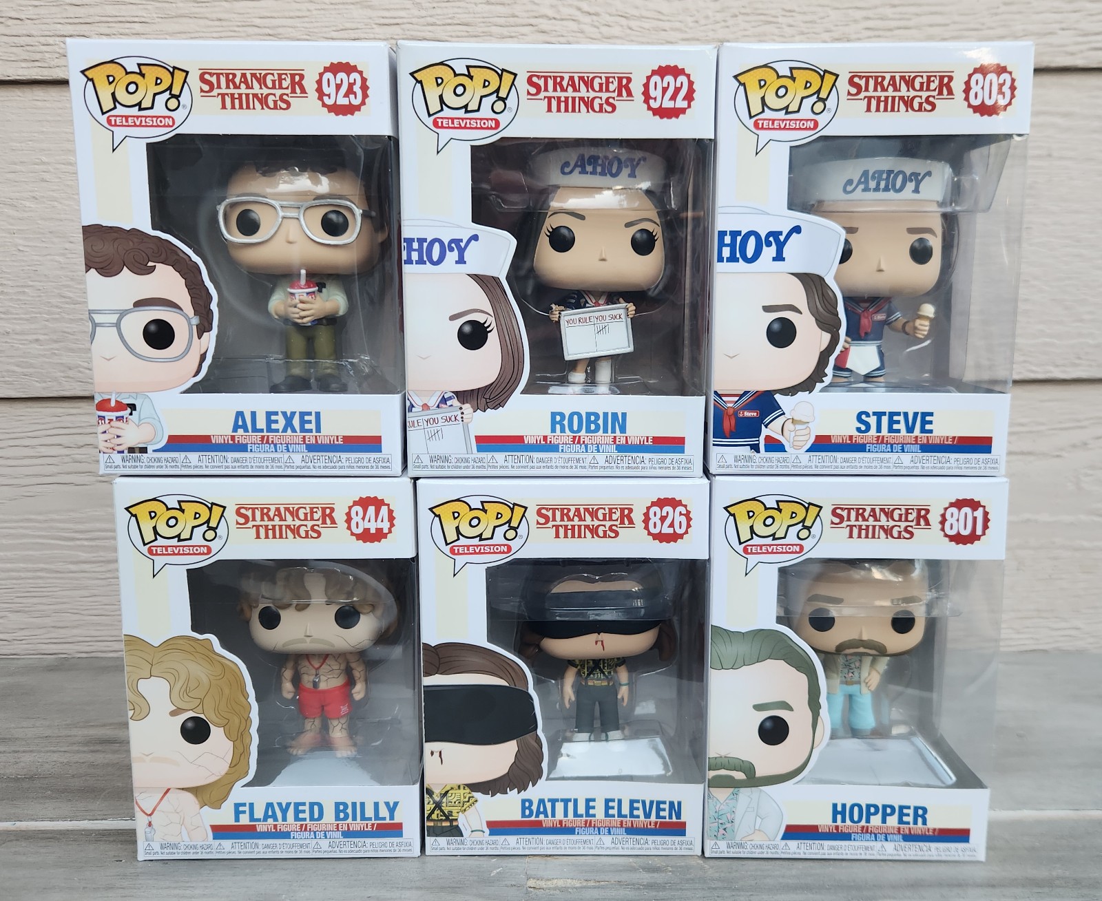 Stranger Things Funko Pop Lot