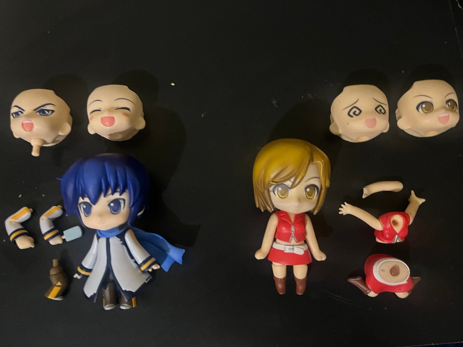 KAITO and MEIKO vocaloid nendoroid