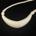 Carved Bovine Bone Necklace