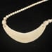Carved Bovine Bone Necklace