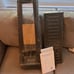 black over-the-toilet shelf | NIB
