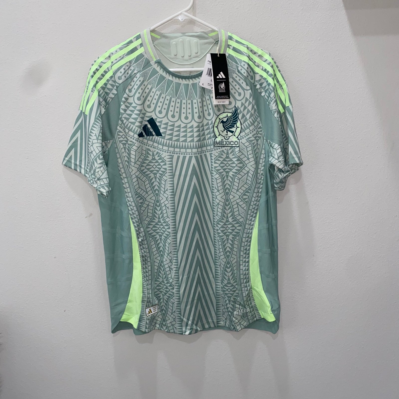 AUTHENTIC Adidas Mexico 2024 Away Jersey Men's Size Large IP6385 Player Version