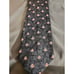 LEONARD PARIS Men's 100% Silk Necktie ITALY Luxury FLORAL Blue/Pink/Gray EUC