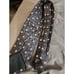 LEONARD PARIS Men's 100% Silk Necktie ITALY Luxury FLORAL Blue/Pink/Gray EUC