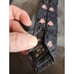 LEONARD PARIS Men's 100% Silk Necktie ITALY Luxury FLORAL Blue/Pink/Gray EUC